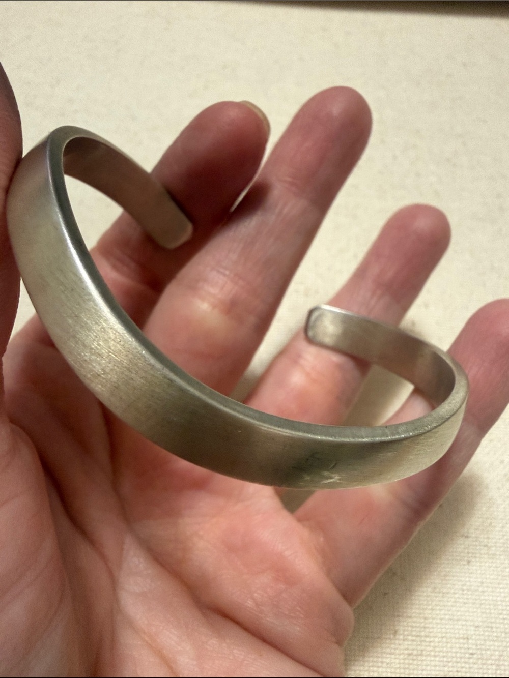 Sterling Silver 925 Cuff Bracelet - Picture 3 of 15